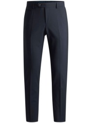 boss παντελονι chino slim fit h-genius-dtl-243 μπλε