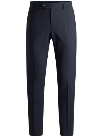 boss παντελονι chino slim fit h-genius-dtl-243 μπλε