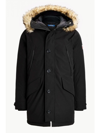 ralph lauren μπουφαν παρκα με αποσπωμενη κουκουλα μαυρο σε προσφορά