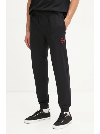 hugo bodywear παντελονι φορμα laze pants cw logo μαυρο σε προσφορά