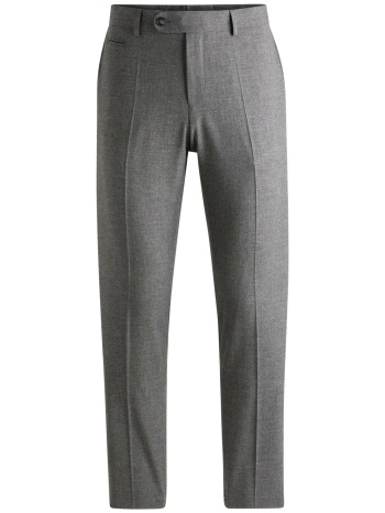 boss παντελονι chino slim fit h-genius-dtl-243 γκρι
