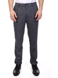 boss παντελονι chino regular tapered h-kane-pl μπλε