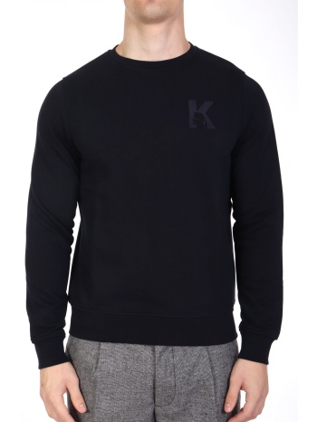 karl lagerfeld φουτερ crewneck logo μπλε σε προσφορά