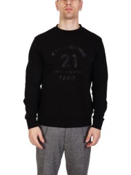 karl lagerfeld φουτερ crew neck big logo 21 rue st μαυρο
