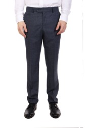 boss παντελονι chino μικροσχεδιο slim fit η-genius-dtl-243 μπλε