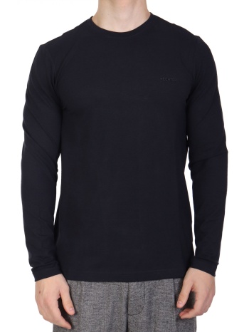 hechter t-shirt jersey ls logo μπλε σκουρο σε προσφορά