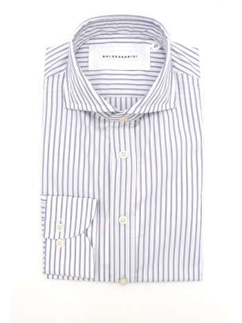 baldessarini πουκαμισο ριγε high μπλε-λευκο σε προσφορά