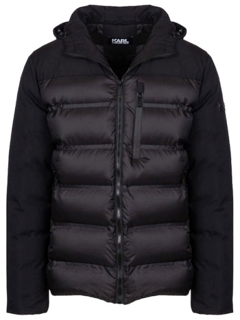karl lagerfeld μπουφαν hooded jacket μαυρο σε προσφορά