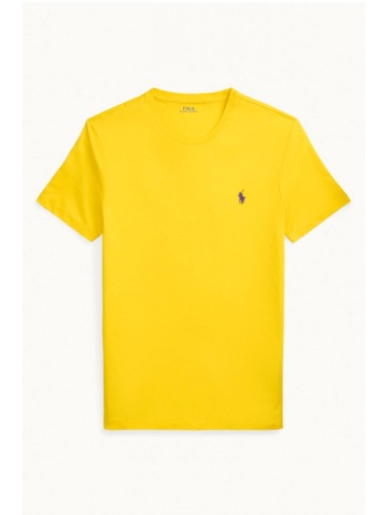 ralph lauren t-shirt custom slim fit logo κιτρινο σε προσφορά
