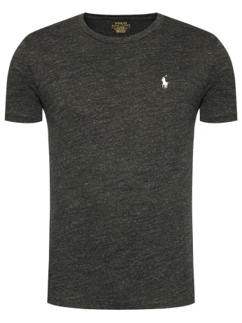 ralph lauren t-shirt custom slim fit logo ανθρακι σε προσφορά
