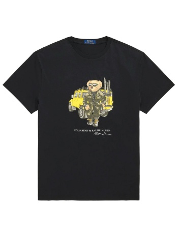 ralph lauren t-shirt classic fit logo bear μαυρο σε προσφορά