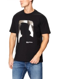 karl lagerfeld jeans t-shirt klj regular ss karl tee μαυρο