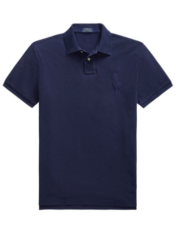 ralph lauren polo custom slim fit big logo μπλε σε προσφορά