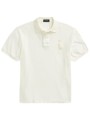 ralph lauren polo custom slim fit big logo εκρου