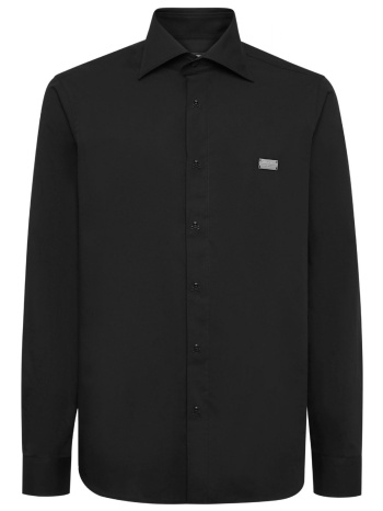 philipp plein πουκαμισο sugar daddy cut ls regular fit logo σε προσφορά