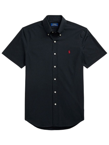 ralph lauren πουκαμισο button down custom fit ss μαυρο σε προσφορά