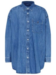 ralph lauren πουκαμισο jeans classics logo μπλε