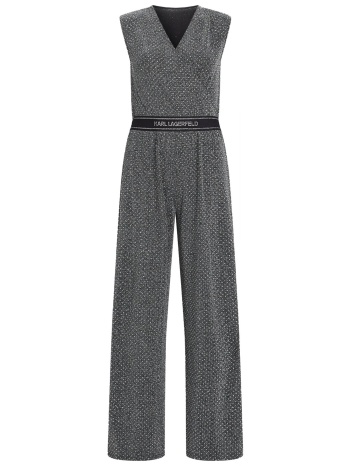 karl lagerfeld ολοσωμη φορμα rhinestone jersey στρας logo σε προσφορά