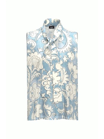 marella emme μπλουζα τοπ nogal αμανικο σατεν δεσιμο στον σε προσφορά