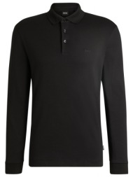 boss polo pado 30 μαυρο