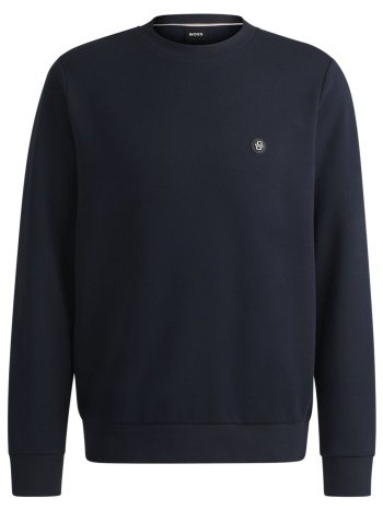 boss φουτερ crew neck c-sharpe 01 σκουρο μπλε σε προσφορά