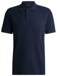 boss casual polo regular fit prime σκουρο μπλε