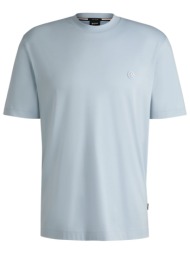 boss t-shirt regular fit c-taut 01 γαλαζιο
