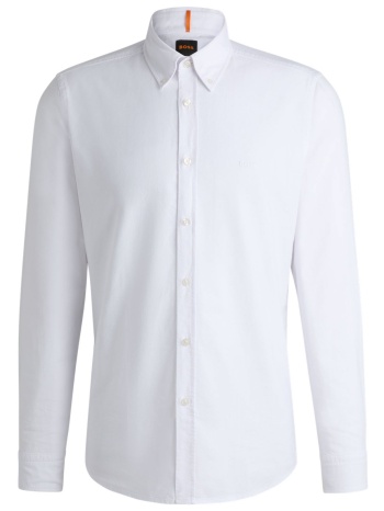 boss casual πουκαμισο regular fit rickert_m λευκο σε προσφορά