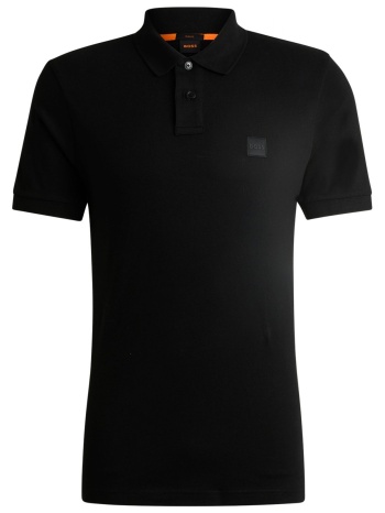 boss casual polo slim fit passenger μαυρο