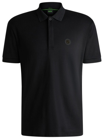 boss athleisure polo regular fit paddy tl μαυρο σε προσφορά