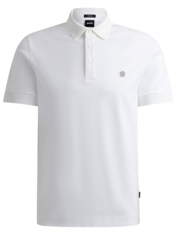 boss polo regular fit c-parris 01 λευκο σε προσφορά