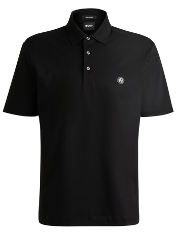 boss polo regular fit c-parris 01 μαυρο σε προσφορά