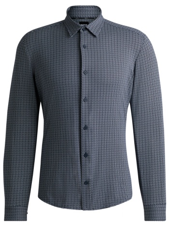 boss πουκαμισο slim fit p-roan-kent-c1-233 σκουρο μπλε σε προσφορά