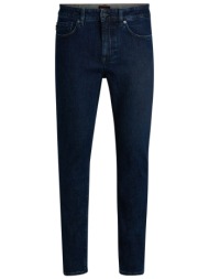 boss casual παντελονι jeans slim fit xc z σκουρο μπλε