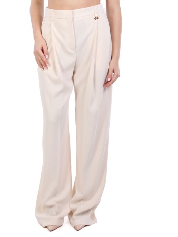 elisabetta franchi παντελονα πιετα μπεζ σε προσφορά