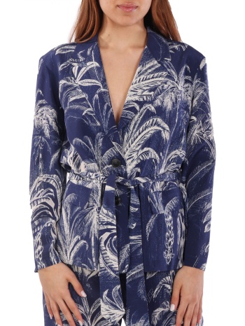 marella σακακι livia εμπριμε μπλε-εκρου σε προσφορά