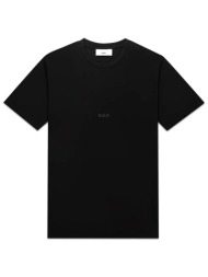 balr. t-shirt slim fit logo μαυρο