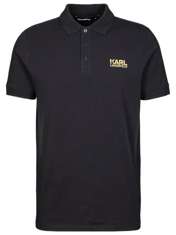 karl lagerfeld polo logo μαυρο σε προσφορά