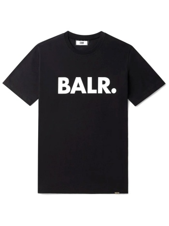balr. t-shirt brand straight fit logo μαυρο σε προσφορά