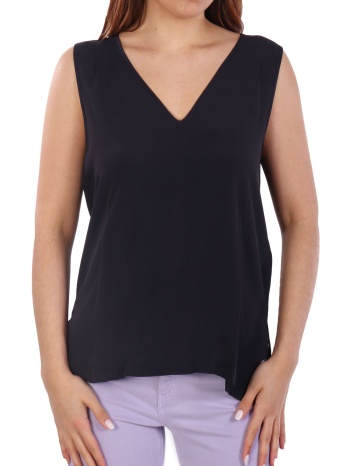 marella emme μπλουζα τοπ ginnico v-neck μεταξι σκουρο μπλε σε προσφορά