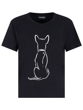 emporio armani t-shirt logo μαυρο σε προσφορά