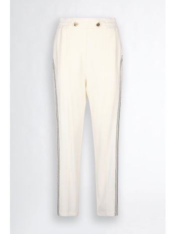 liu jo παντελονι jersey ριγα πλαι εκρου σε προσφορά