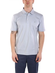 boss polo mercerised rregular fit c-parris 01 γαλαζιο