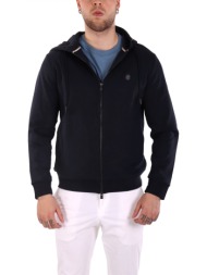 boss φουτερ fullzip c-spence 01 σκουρο μπλε
