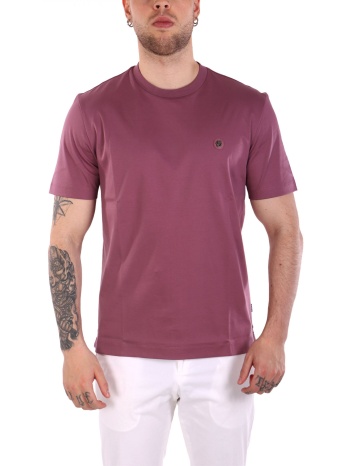 boss t-shirt regular fit mercerised taut 01 μελιτζανι σε προσφορά
