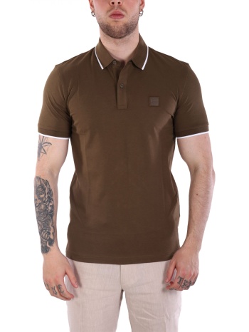 boss casual κοντομανικο polo slim fit passertip λαδι σε προσφορά