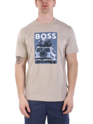 boss casual t-shirt με ...