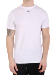 karl lagerfeld t-shirt logo λευκο