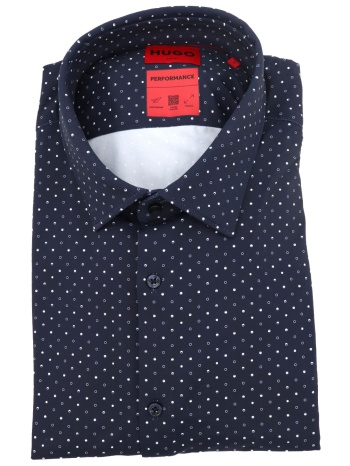 hugo performance πουκαμισο μικροσχεδιο slim fit kenno σε προσφορά