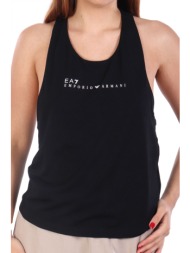 armani 7 top ανοιχτους ωμους logo μαυρο